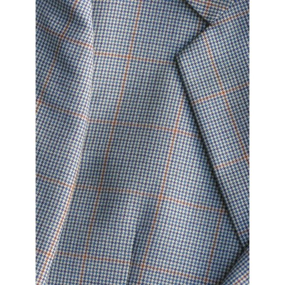 Sports Coat Houndstooth Made in Italy 100% Wool - Picture 7 of 9